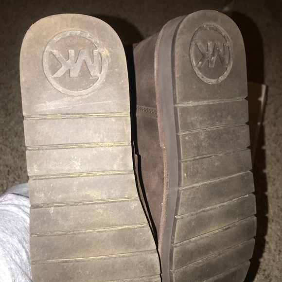 MK Suede Winter Ankle Boots - Picture 3 of 5